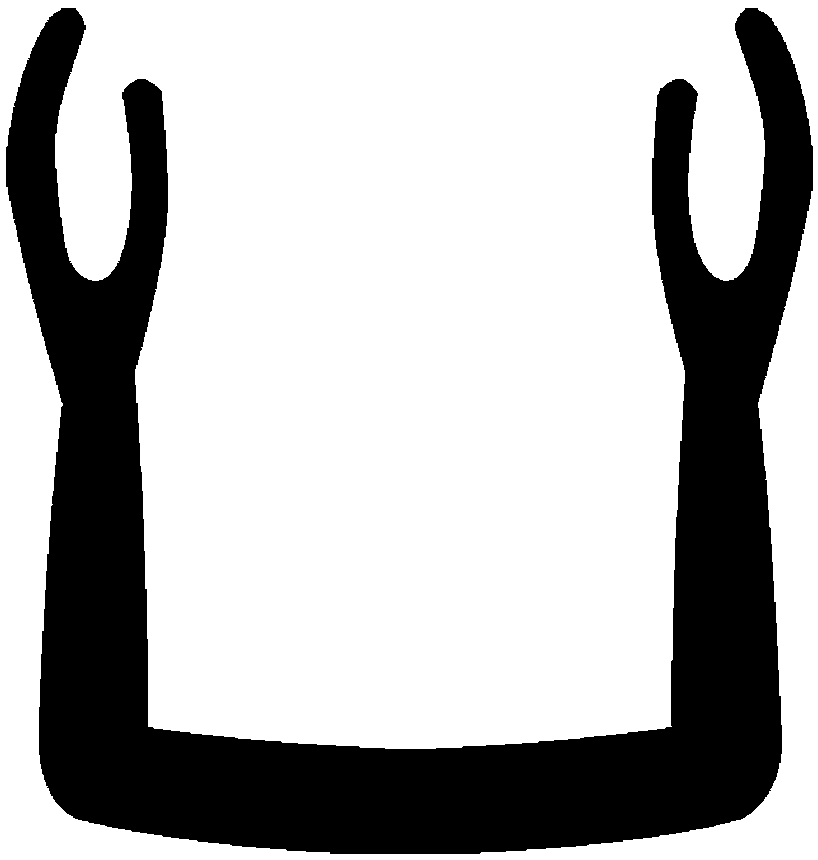 D28 Arms extended hieroglyph