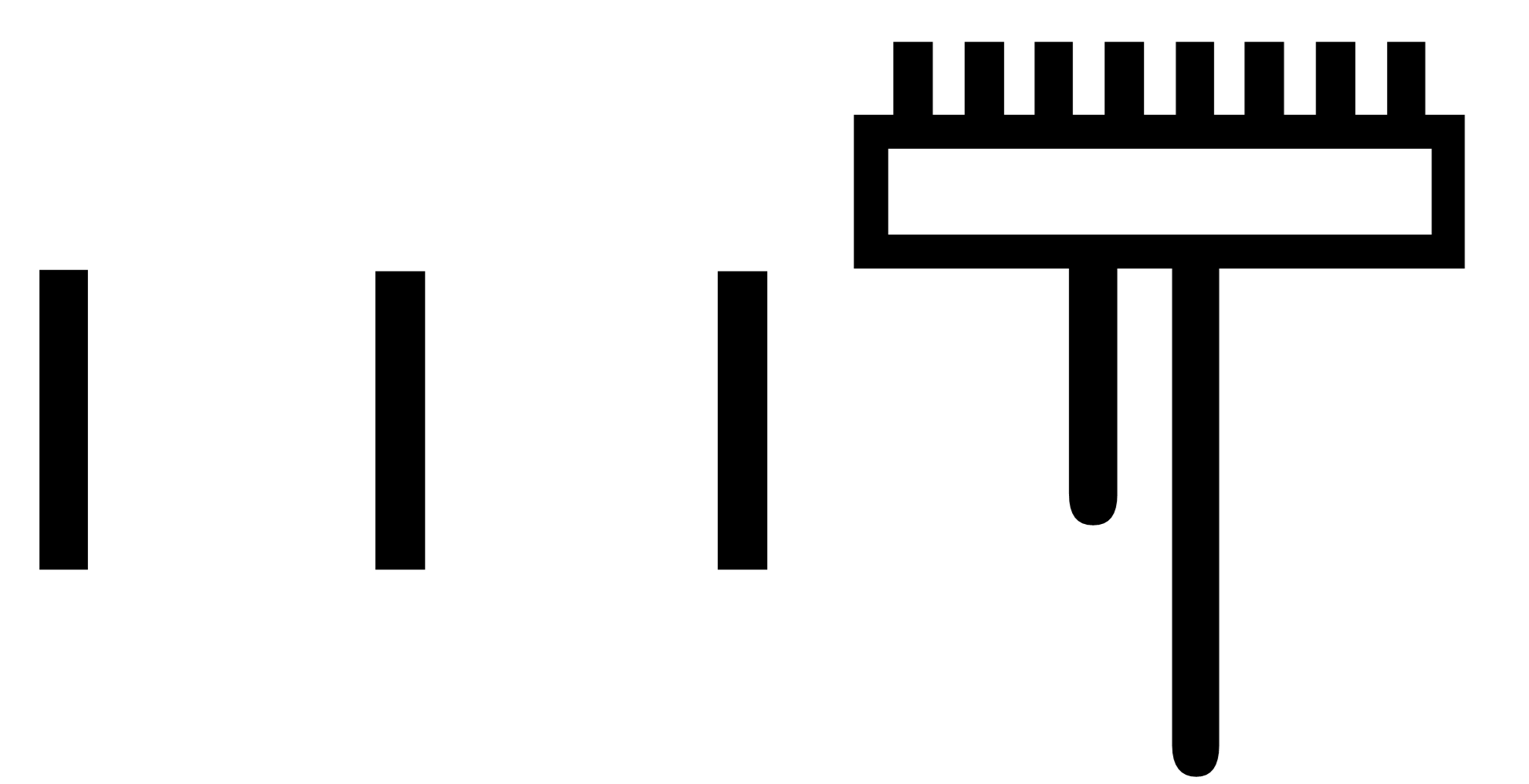 Hbs - clothing hieroglyphs