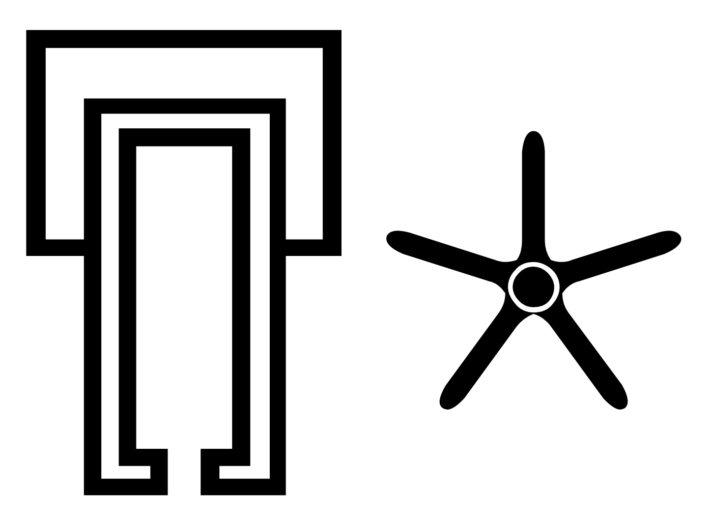 sbA door hieroglyphs